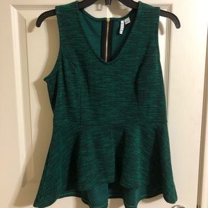 Green sleeveless top